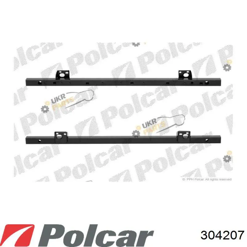 Zderzak przedni FIA07DU001 Eurobump