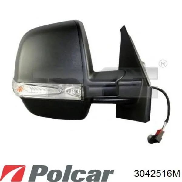 Lusterko wsteczne lewe 735528049 Fiat/Alfa/Lancia