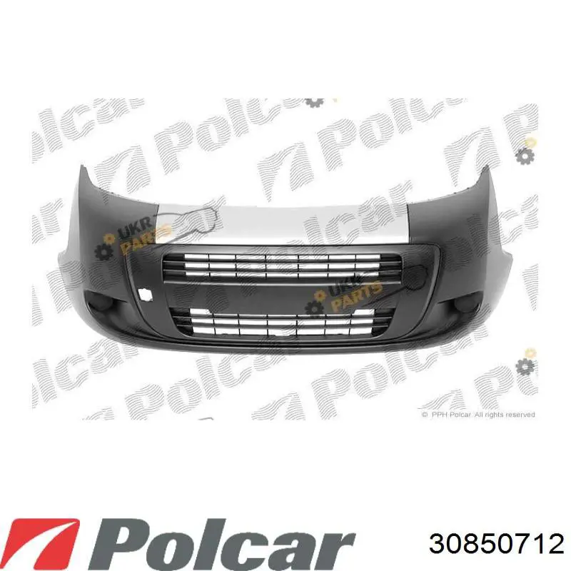 Do koszyka Zderzak przedni Fiat Fiorino  225