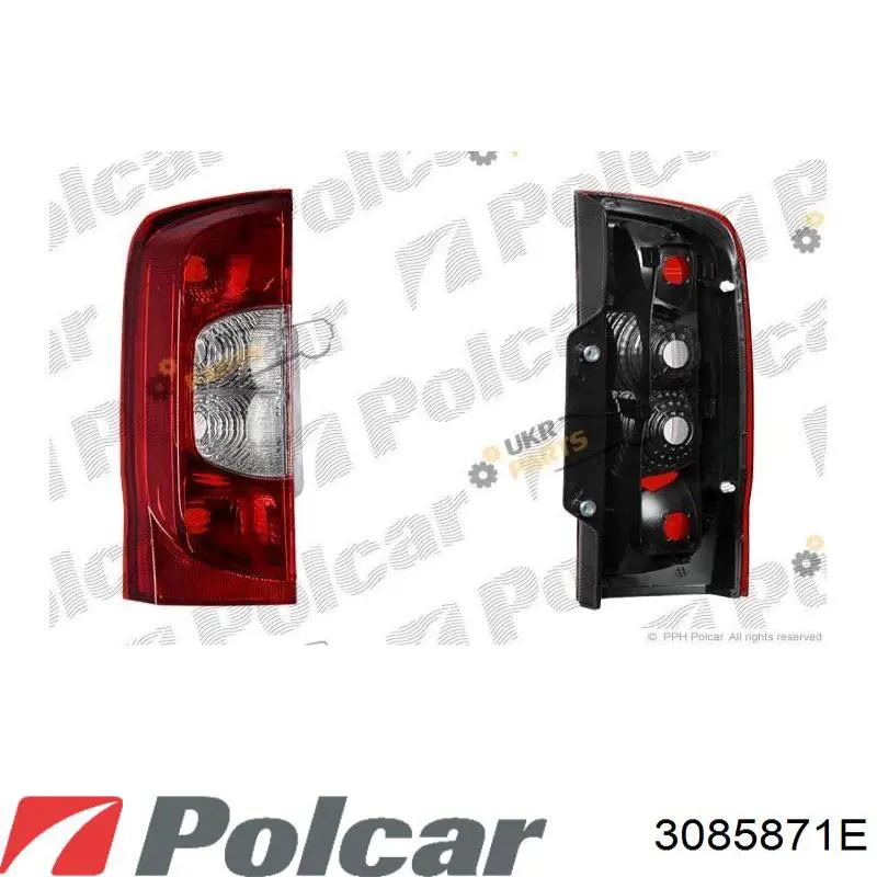 Lampa zespolona tylna lewa Fiat/Alfa/Lancia 1358250080 cena, od 80,40 USD