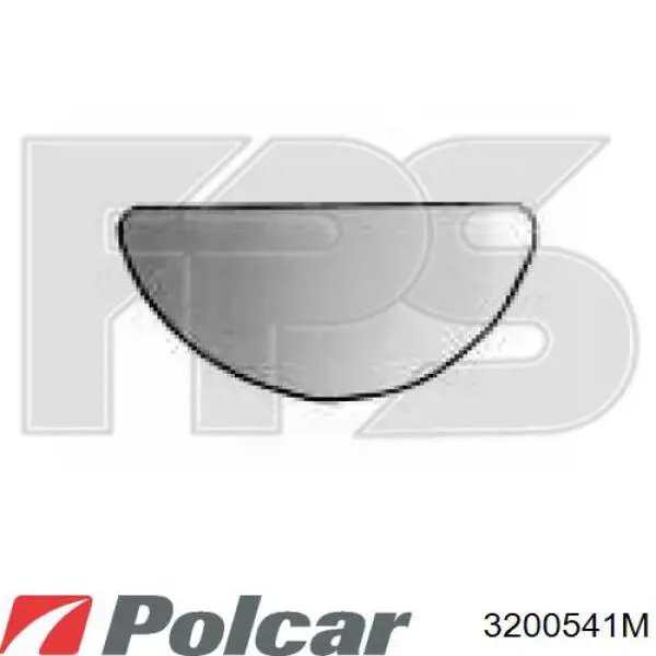 Lusterko wsteczne prawe 3200541M Polcar
