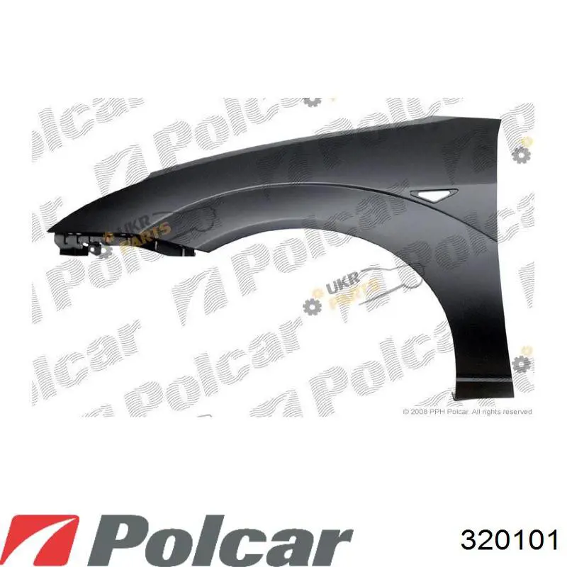 Błotnik przedni lewy Ford Focus I sedana (DFW) (1999 - 2005) cena, od 73,11 USD