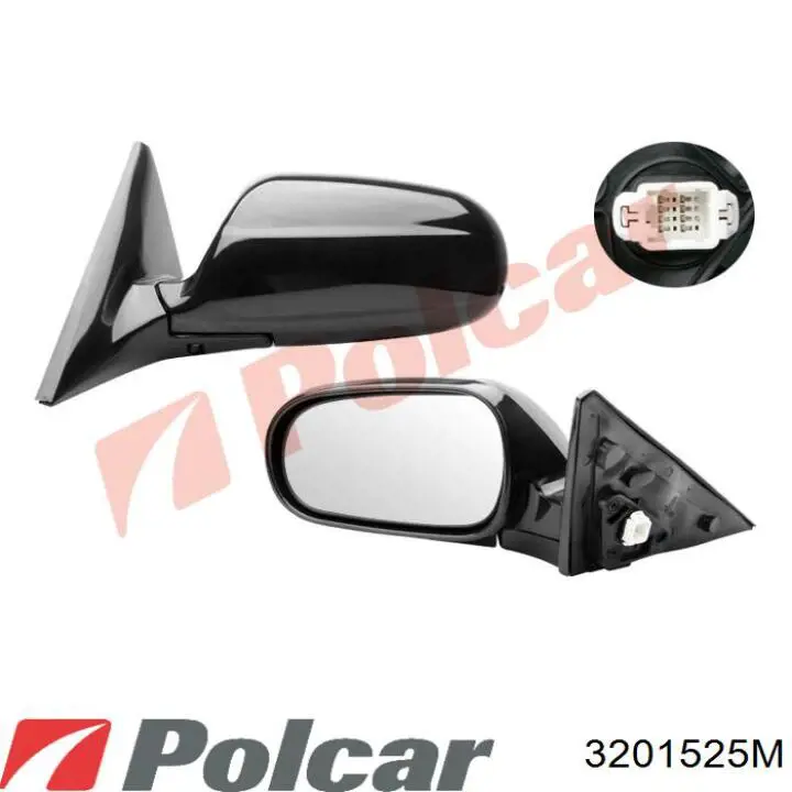 Lusterko wsteczne prawe 3201525M Polcar