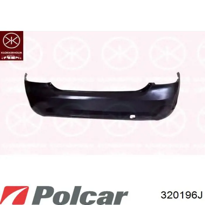 Zderzak tylny Polcar 320196J cena, od 154,41 USD