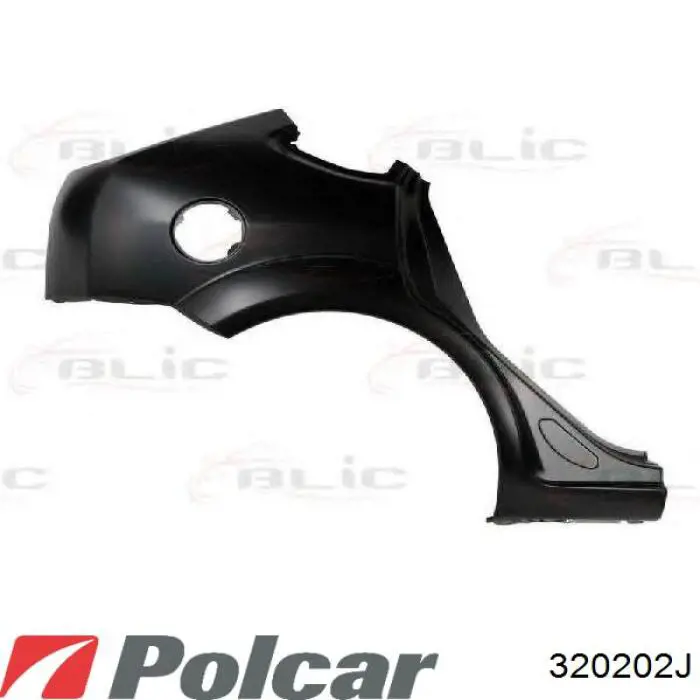 P4M51A16008DA Ford Błotnik przedni prawy
