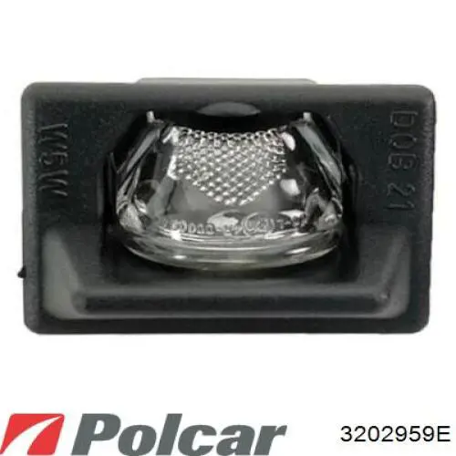 3202959E Polcar Lampa oświetlenia tylnej tablicy rejestracyjnej