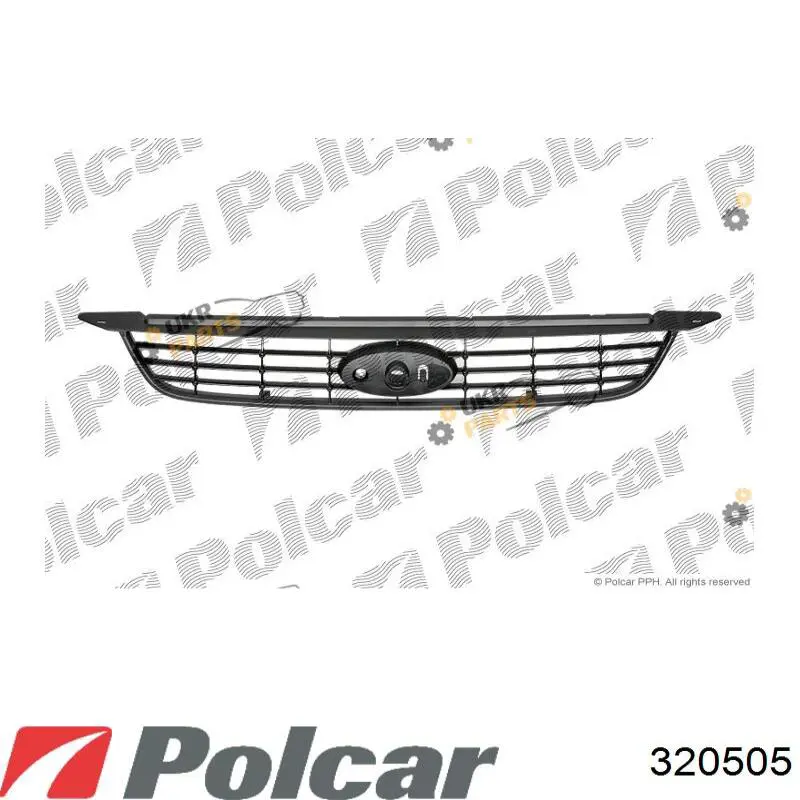 Atrapa chłodnicy Ford Focus II kabriolet (CA5) (2006 - 2010) cena, od 26,37 USD