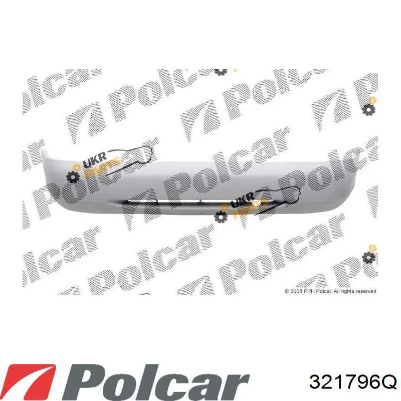 Do koszyka 321796Q Polcar Zderzak tylny