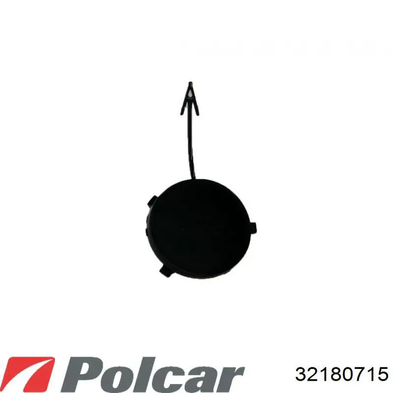 Zaślepka haku holowniczego zderzaka przednia 32180715 Polcar