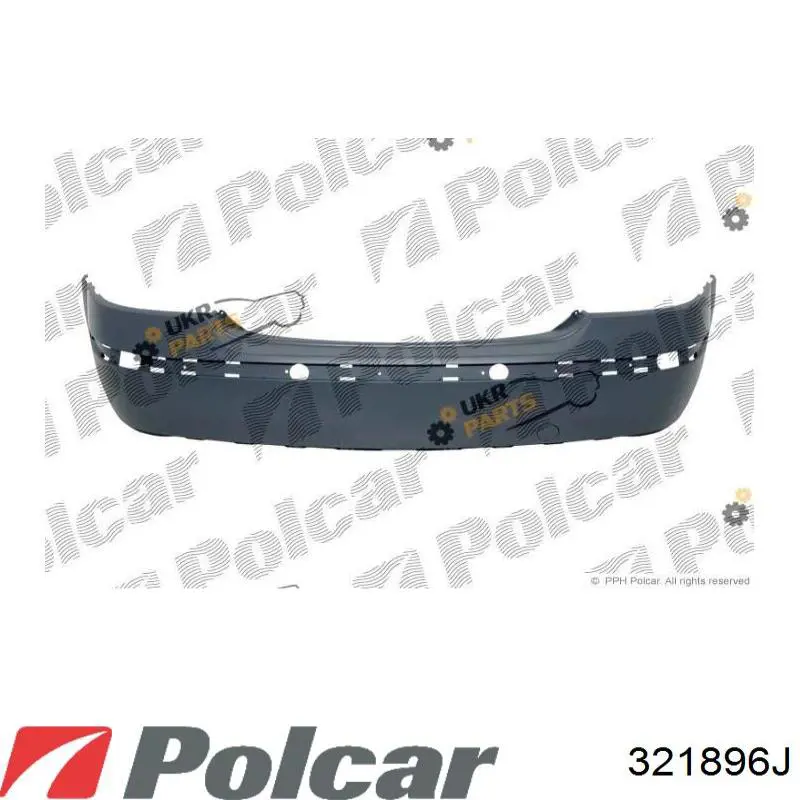 Do koszyka 1385684 Ford Zderzak tylny