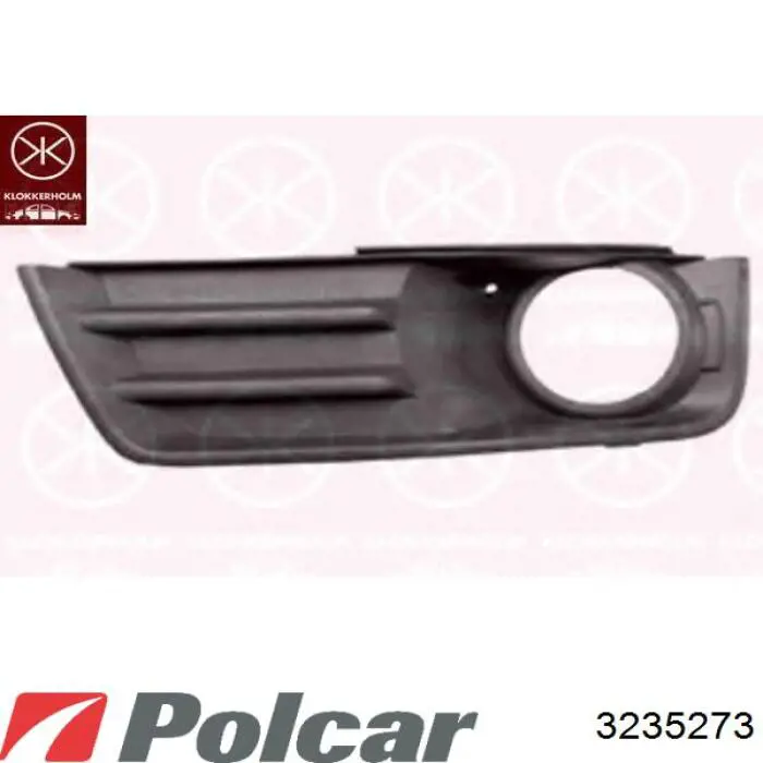 Zaślepka (kratki) lamp przeciwmgielnych zderzaka przedniego lewa Ford 3M51R19953AD cena, od 13,81 USD