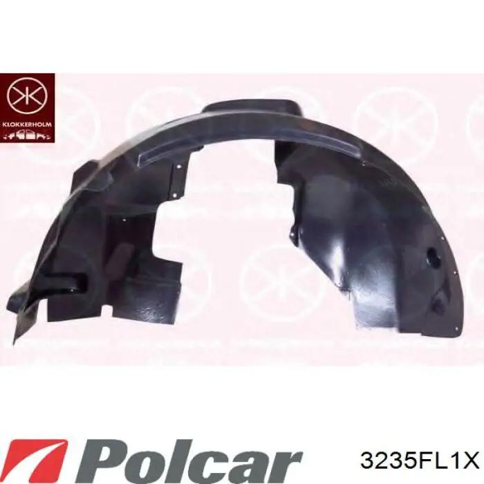 3235FL1X Polcar Nadkole błotnika przedniego lewe
