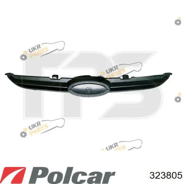 Do koszyka Atrapa chłodnicy Ford Fiesta Mk6 CB1