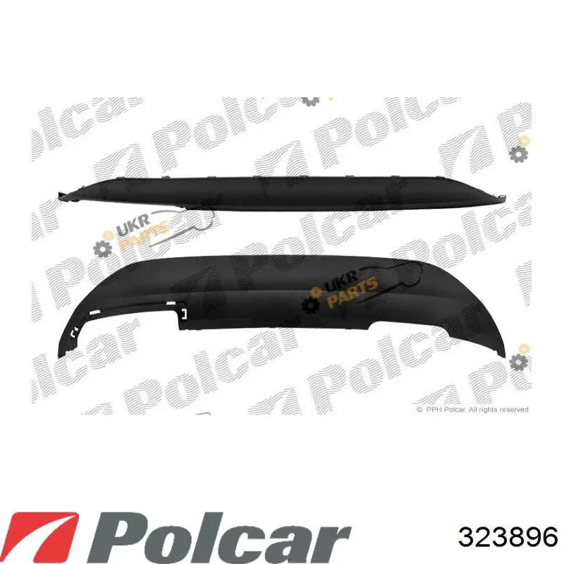 Zderzak tylny Ford 8A6117906AFXWAA cena, od 228,14 USD