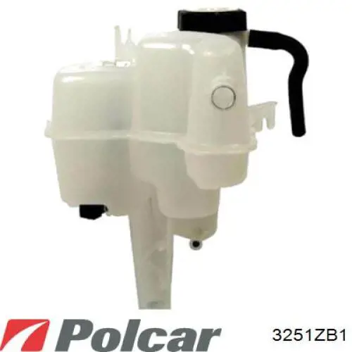 Do koszyka 3251ZB1 Polcar Zbiorniczek wyrównawczy układu chłodzenia