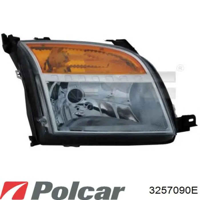 Do koszyka 24689700 Ford Reflektor lewy