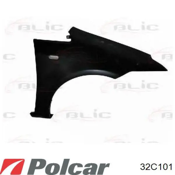 32C101 Polcar Błotnik przedni lewy