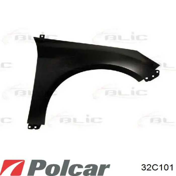 Błotnik przedni lewy Polcar 32C101 cena, od 189,71 USD