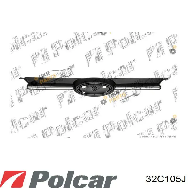 Atrapa chłodnicy Ford 1703892 cena, od 22,06 USD