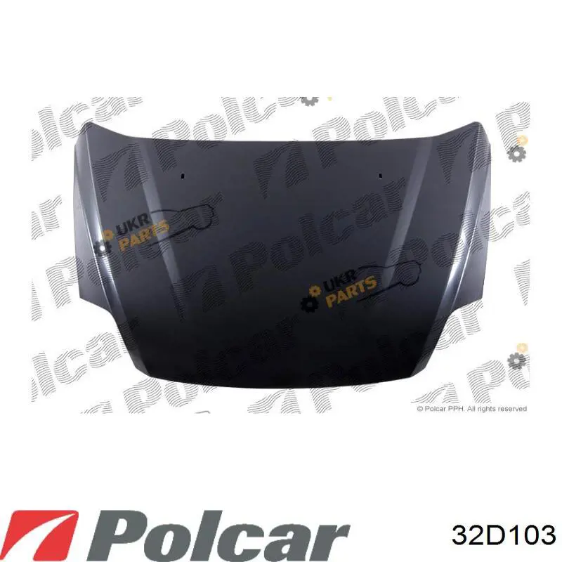 Do koszyka 1767945 Ford Maska silnika