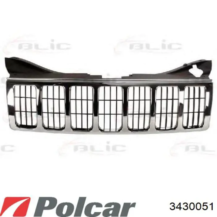 Atrapa chłodnicy Chrysler 5JF941XRAE cena, od 89,91 USD