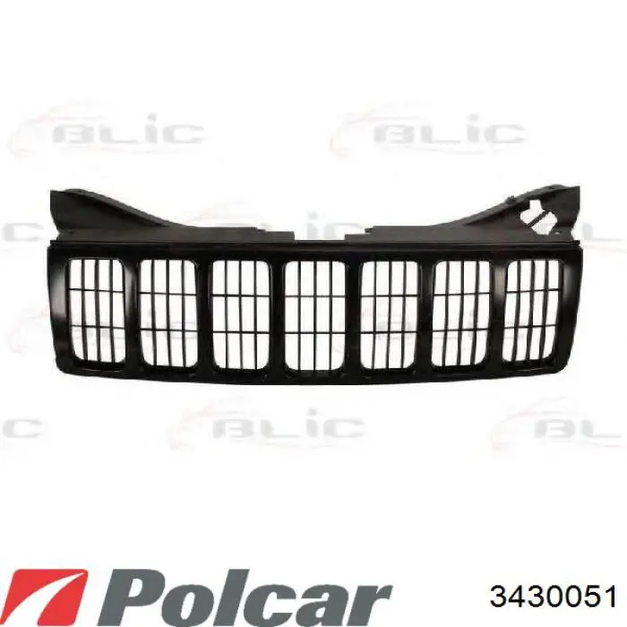 Atrapa chłodnicy Chrysler 5JF941B7AE cena, od 89,91 USD