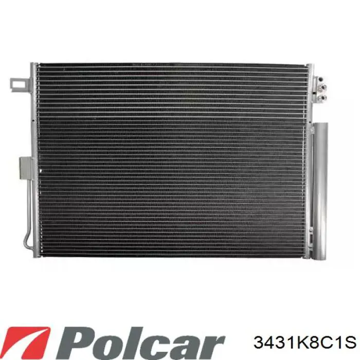 Chłodnica klimatyzacji 822616 VALEO