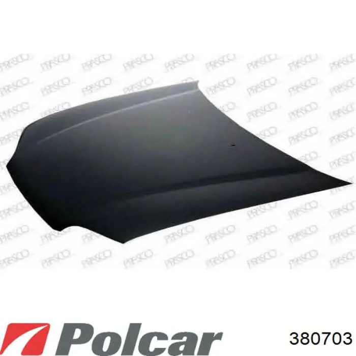 Do koszyka 380703 Polcar Maska silnika