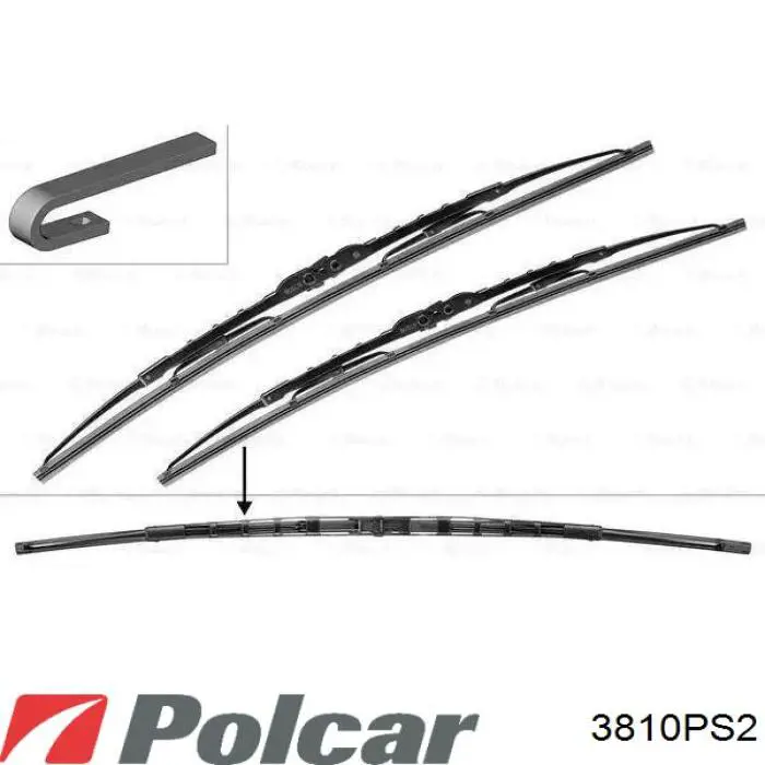 Pompka spryskiwacza szyby tylnej 3810PS2 Polcar