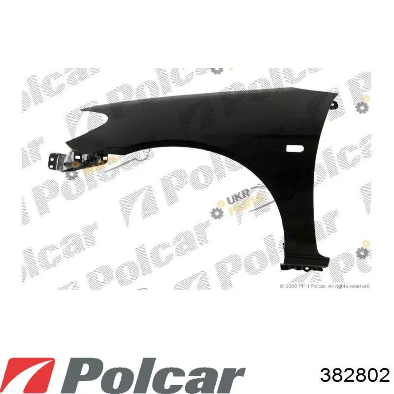 Błotnik przedni prawy do Honda Civic VII ES, ET
