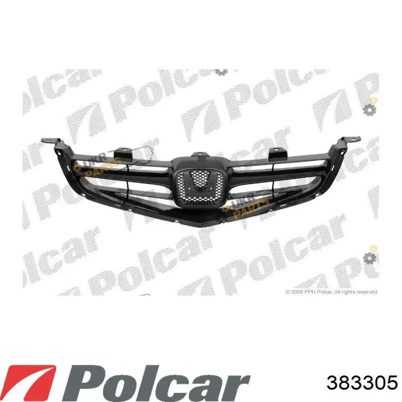 Do koszyka Atrapa chłodnicy Honda Accord VII CL, CM