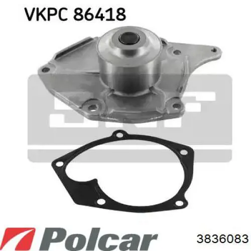 Do koszyka 3836083 Polcar Chłodnica silnika