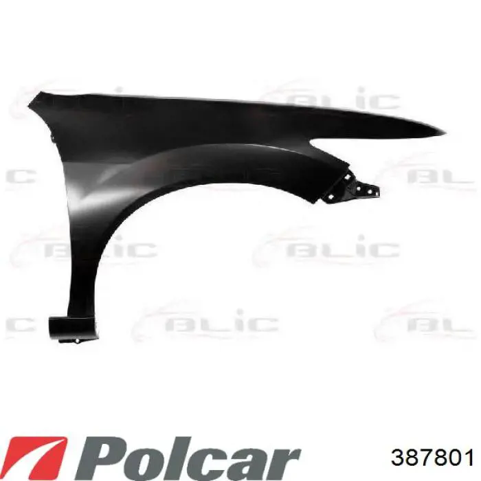 Do koszyka 60261SWAA01ZZ Honda Błotnik przedni lewy