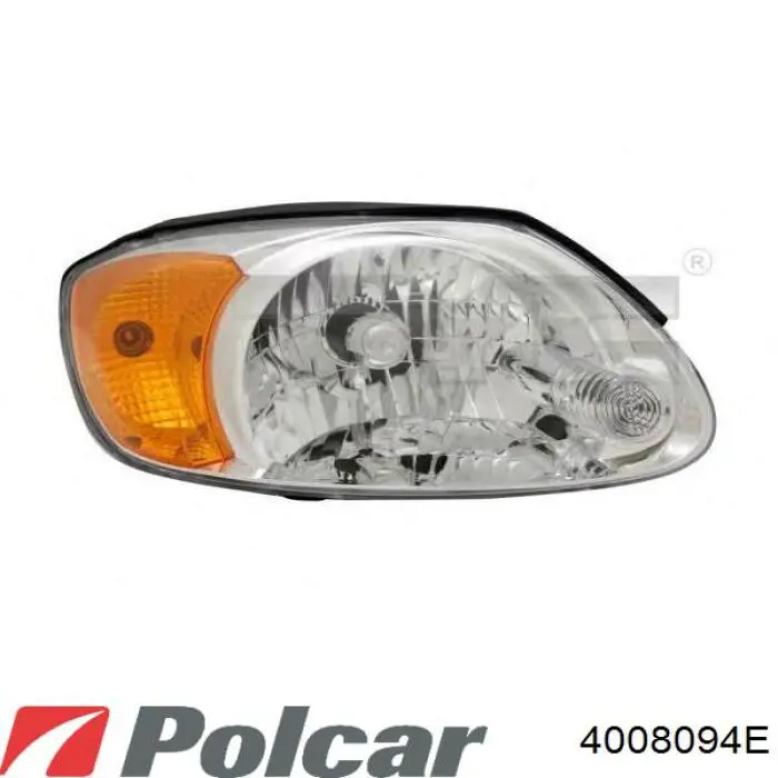 Do koszyka 9210125512 Hyundai/Kia Reflektor lewy