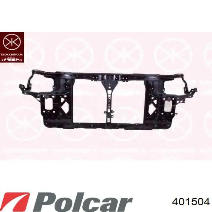 Osłona chłodnicy kompletna (panel mocowania reflektorów) Polcar 401504 cena, od 139,26 USD