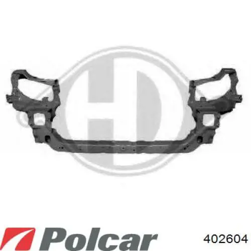 Osłona chłodnicy kompletna (panel mocowania reflektorów) Hyundai Sonata V sedana (NF) (2004 - 2007) cena, od 88,35 USD