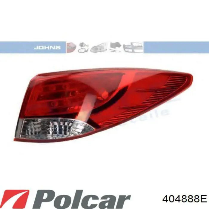 Lampa zespolona tylna prawa zewnętrzna Hyundai/Kia 924022Y500 cena, od 115,44 USD
