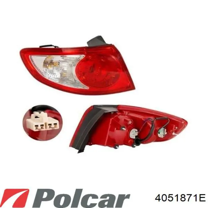 Do koszyka 924102B000 Hyundai/Kia Lampa zespolona tylna lewa zewnętrzna