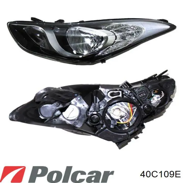 Do koszyka Reflektor lewy Hyundai Elantra V MD