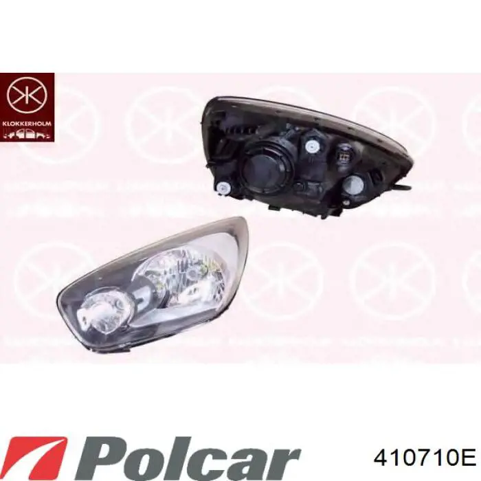 Reflektor prawy Hyundai/Kia 9210207520 cena, od 117,48 USD