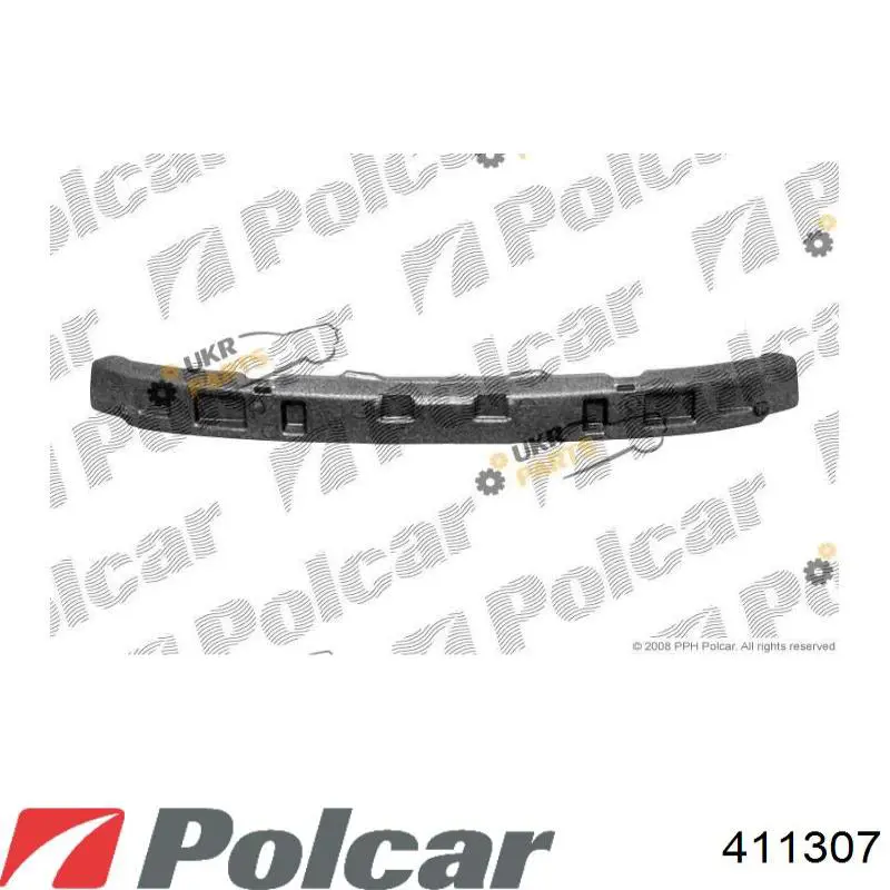Zderzak przedni Polcar 411307 cena, od 72,34 USD