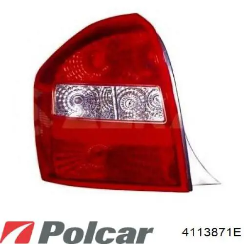 Lampa zespolona tylna lewa do KIA Cerato I LD