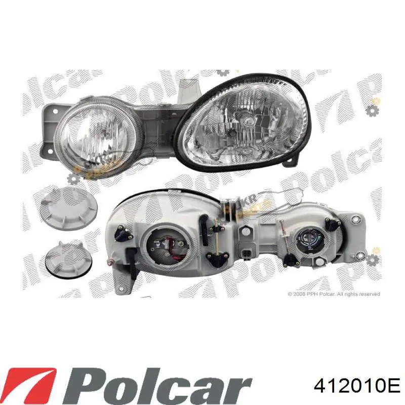  Reflektor prawy KIA Sephia 2