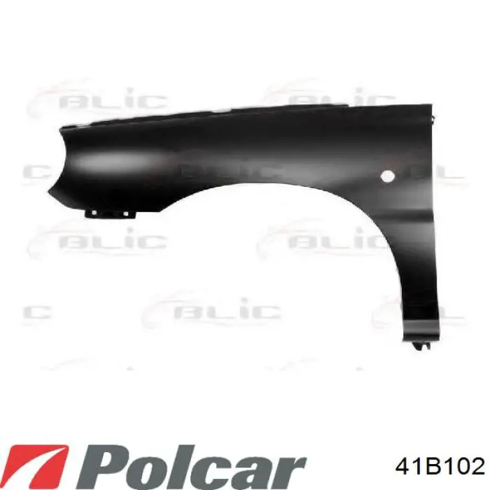 Do koszyka 41B102 Polcar Błotnik przedni prawy