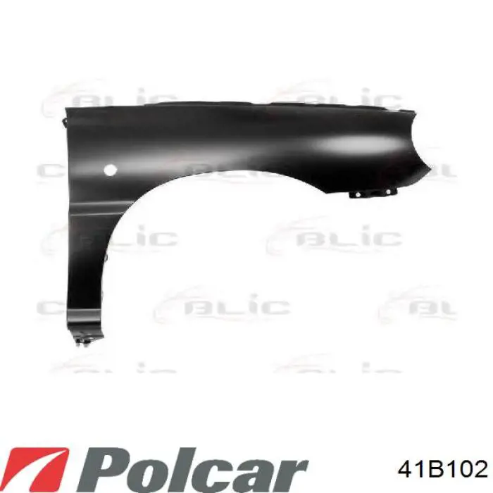 Błotnik przedni prawy Polcar 41B102