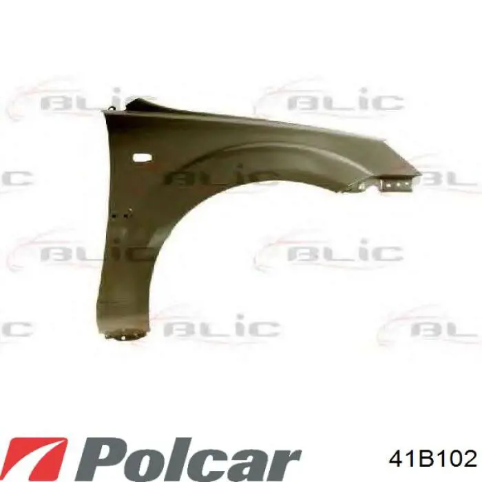 41B102 Polcar Błotnik przedni prawy