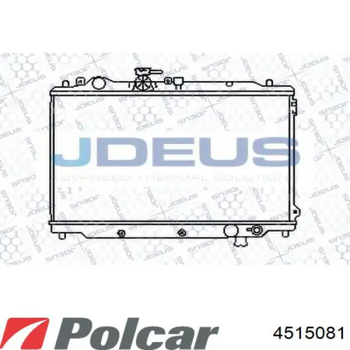 Chłodnica silnika 4515081 Polcar