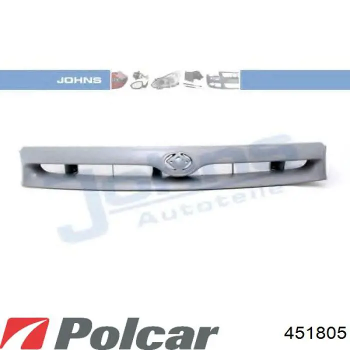 Atrapa chłodnicy Polcar 451805 cena, od 47,02 USD
