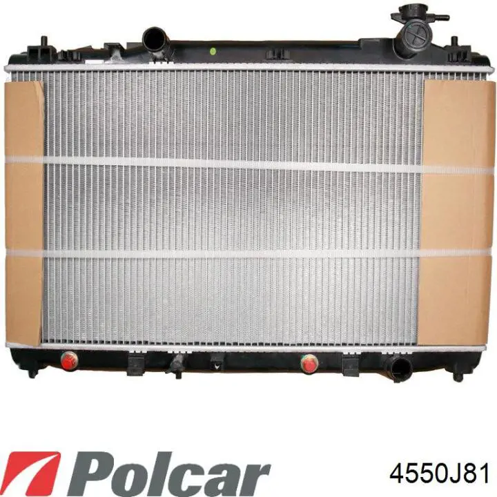 Chłodnica intercoolera 4550J81 Polcar