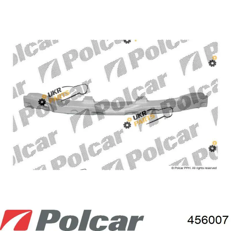 Zderzak przedni 456007 Polcar